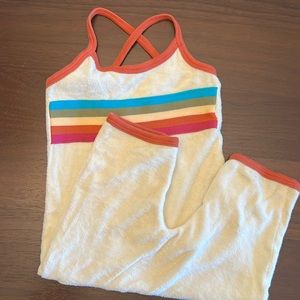 L’ovedbaby 100% organic cotton cream color jumper size 12-18 months